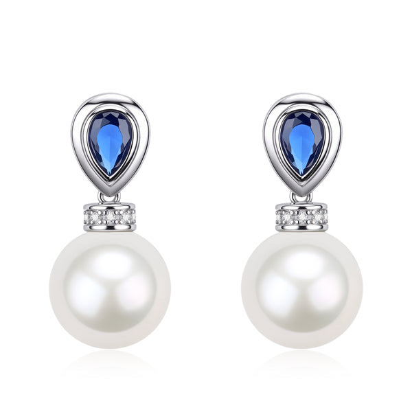Sapphire Elegance Earrings
